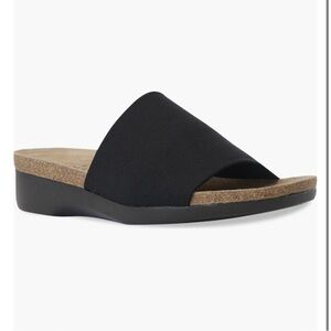 Munro Casita Black Slide Sandal Size 8.5